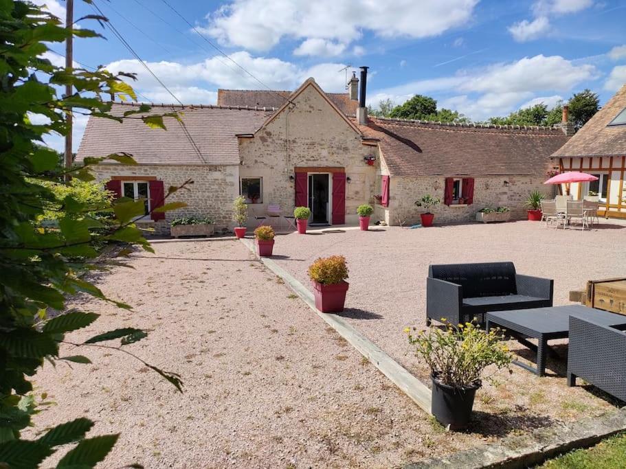 Les Lys Jolie Suite Parentale Privative Deux Adultes Avec Sdd Pertheville-Ners Exterior foto