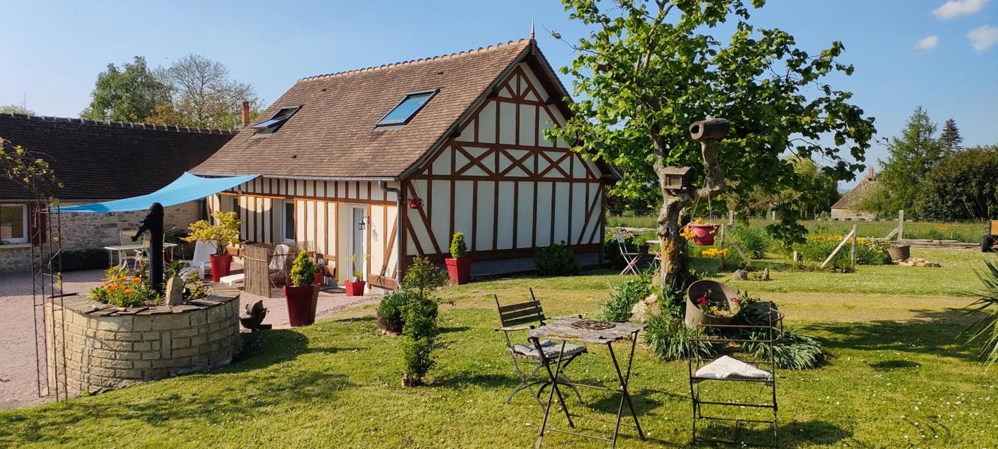 Les Lys Jolie Suite Parentale Privative Deux Adultes Avec Sdd Pertheville-Ners Exterior foto